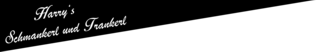 Logo von Harry's Schmankerl & Trankerl